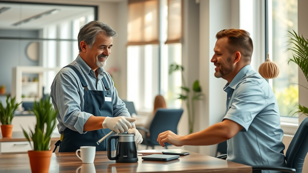 Janitorial services foster clean and welcoming workplace environment